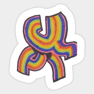 Rainbow - 1 Sticker